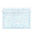 thumbnail image 1 of Storage Box With Lid 16.5x12.6x11.8In Foldable Stacked Household Storage Box Heart on Light Blue Background, 1 of 7