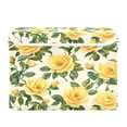 thumbnail image 1 of Storage Box With Lid 16.5x12.6x11.8In Foldable Stacked Household Storage Box Lovely Big Yellow Roses, 1 of 7