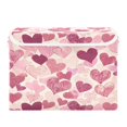 thumbnail image 1 of Storage Box With Lid 16.5x12.6x11.8In Lidded Home Storage Bins Foldable Stacked Household Storage Box Gradient Heart Chart, 1 of 7