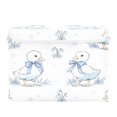 thumbnail image 1 of Storage Box With Lid 16.5x12.6x11.8In Lidded Home Storage Bins Foldable Stacked Household Storage Box Tiny Little Ducking Art, 1 of 7