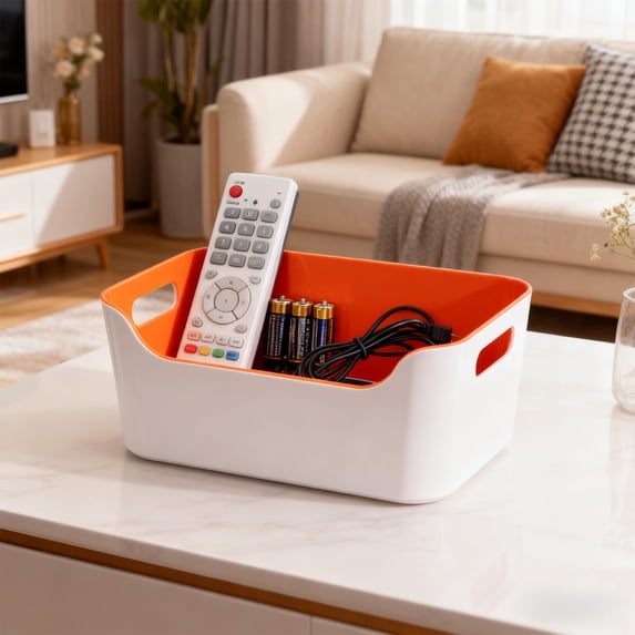 Storage Box for Kitchen Organization - Multi-size Plastic Bins, Drawer & Cabinet Organizer, Clear-view Snack Storage for Pantry and Living Room