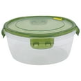 Storage Box with Lid Food Grade Round Refrigerator Freezer Container ...