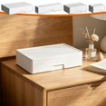 thumbnail image 1 of Storage Box with Lids Office, Storage Bins for Desktop, Space-Saving Tool for Bedroom, Bathroom, Home, 1 of 6