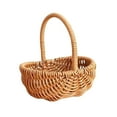 thumbnail image 1 of Storage Boxes Handmade Imitation Rattan Flower Basket,gift Basket, Fresh Flower Arrangement Basket, 1 of 4