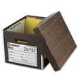 thumbnail image 1 of Storage Boxes - Lift Off Lid - Letter-Legal - 12 Count - Woodgrain, 1 of 1