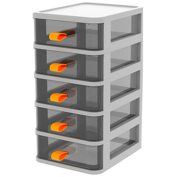 Storage Boxes Multi-layer Space Saving Plastic Large Capacity Desktop Storage Drawer for Bedroom