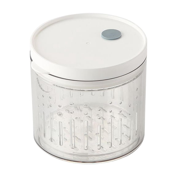 Storage Boxes with Lid,Food Storage Container,Fresh Keeping Box,Fridge Organizer Box for Cabinet Desk Ginger Onions Garlic 600ml