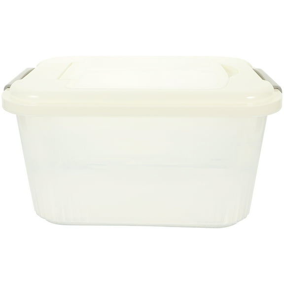 HINTRMENT Rice Food Storage Container Polypropylene For Families 1Set 11.4X8.5X6.5In