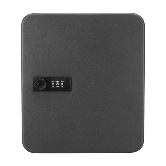Storage Cabinet Car Home Security Lockable Key Safe Box Office Combination Lock Password Wall Mounted Resettable Code Metal ,Prevent Theft