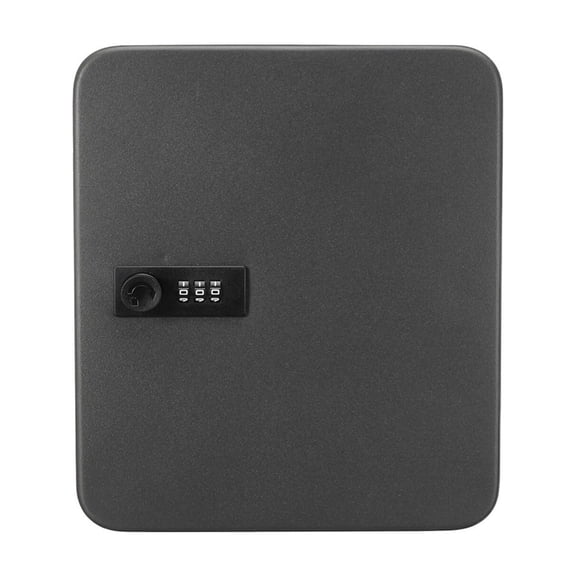 Storage Cabinet Car Home Security Lockable Key Safe Box Office Combination Lock Password Wall Mounted Resettable Code Metal