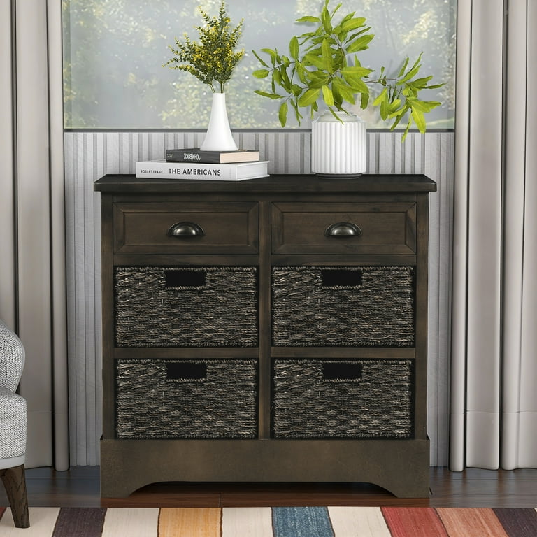 Chest of drawers with baskets hotsell
