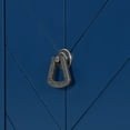 thumbnail image 1 of Storage Cabinet Wooden Cabinet with Adjustable Shelf Navy Blue, 1 of 5
