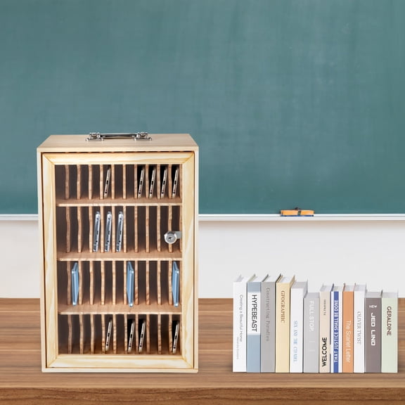 Storage Cabinet for Cell Phones, Cell Phone Holder 48 Phone Slots for Public Places Such as Schools, Offices, Gyms Cell Phones Storage Cabinet