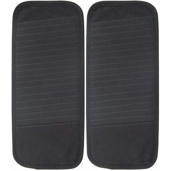Storage Car Sun Visor Automotive Organizers, Black, 5.9 oz, 2 Pack