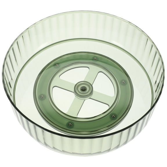 Storage Carousel Turntable Spices Shelf Brackets Rotating Stand Kitchen Organizer Seasoning Stainless Steel Plastic