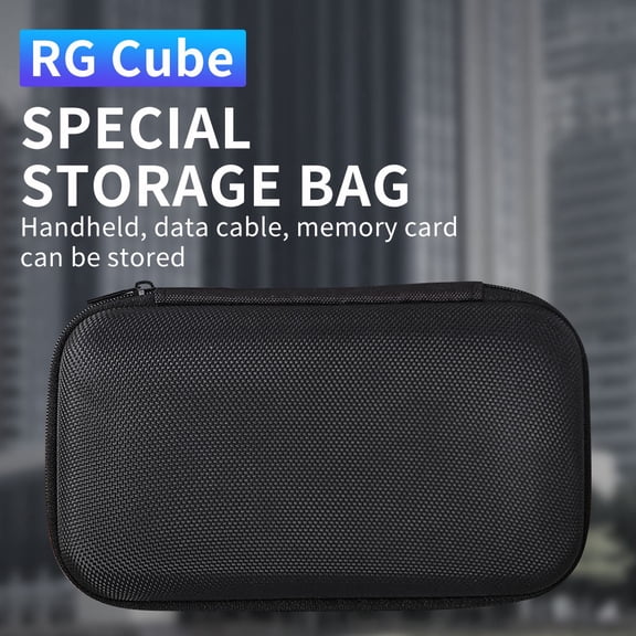 Storage Case for ANBERNIC RG Cube, Travel Carrying Bag Hard Protective Cover Case Shockproof Portable Organizer Bag for RG Cube Retro Handheld Game Console Protection