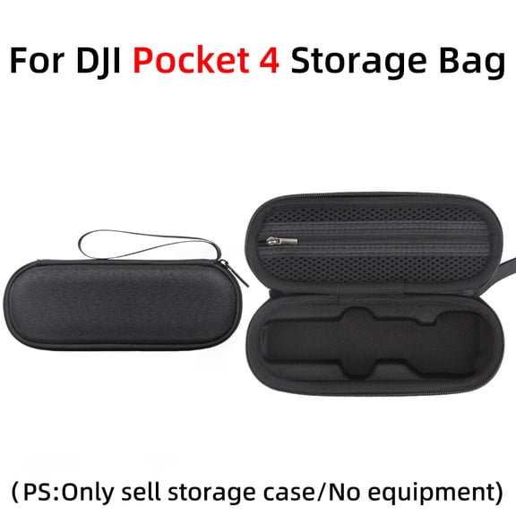 Storage Case for DJI Pocket 4, Shock-Resistant and Drop-Proof Portable Protective Travel Case Hard Shell Carrying Case for DJI Osmo Pocket 4 Gimbal Camera Accessories