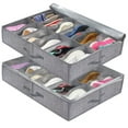 Storage Case Lowprice! Hanzidakd Under Bed Shoe Storage Organizer For
