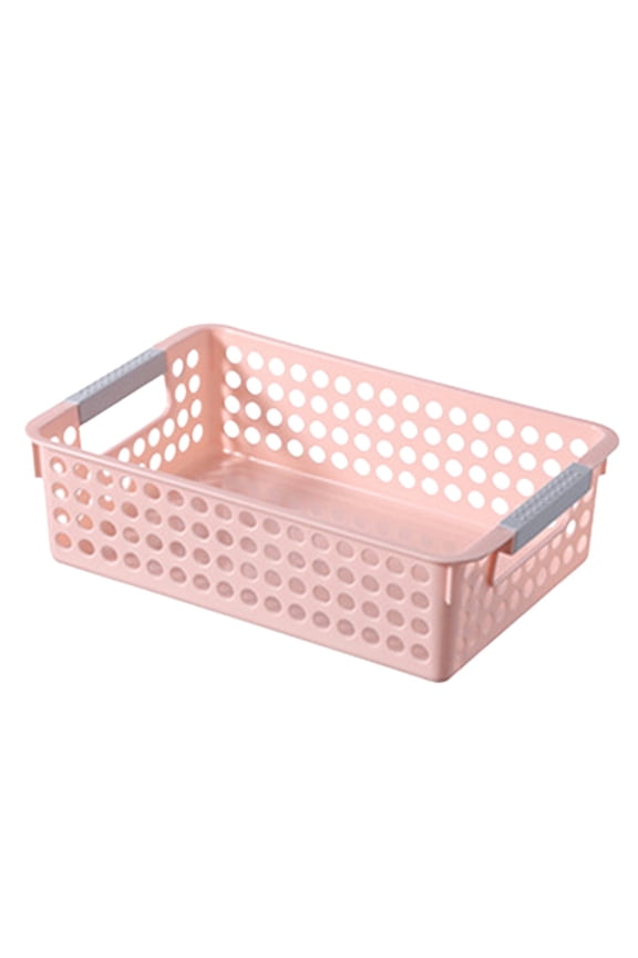 Storage Case Storage Basket Bath Basket Small Desktop Snacks Storage Basket Storage Box Kindergarten Toys Storage Frame Plastic Storage Basket