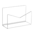 thumbnail image 1 of Storage Case,Transparent Acrylic Magazine Holder Desktop Organizer For Books Magazines And, 1 of 2