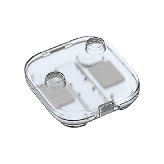 Storage Case with Game Card Slot for NS2 Controller Travel Carry Case Dustproof Clear Protective Box