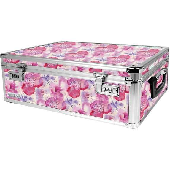 Storage Chest, Floral Pattern