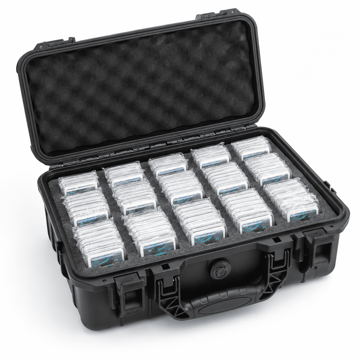 Storage Chest for Graded, Fits 140+ PCGS or NGC Slabs, Waterproof Hard ...