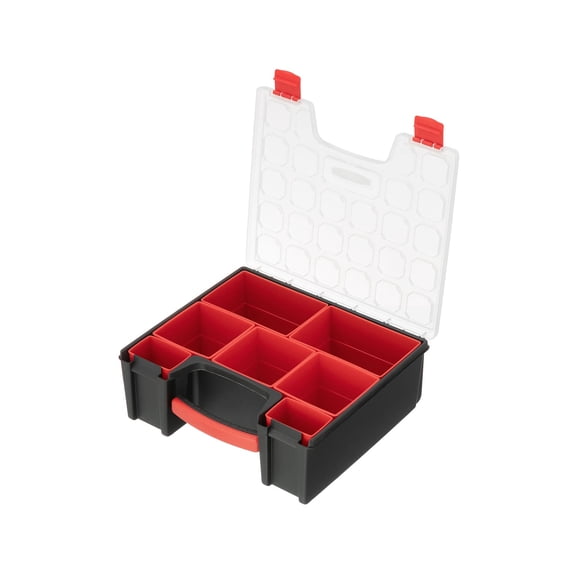 Storage Chest with 7 Removeable Bins, Deep, Small Parts Hardware Organization