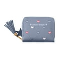 thumbnail image 1 of TACILIP Storage, Womens Wallet with Slots Small Wallets for Women Bifold Slim Coin Purse Zipper ID Card, Room Storage, 1 of 6