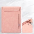 thumbnail image 1 of Storage Clipboard and form Holder,Clipboard with Pen Holder, 13" X 10", Teacher Clipboard Board Featuring Soft Wear Resistance Classroom Must Haves Pink A4, 1 of 9
