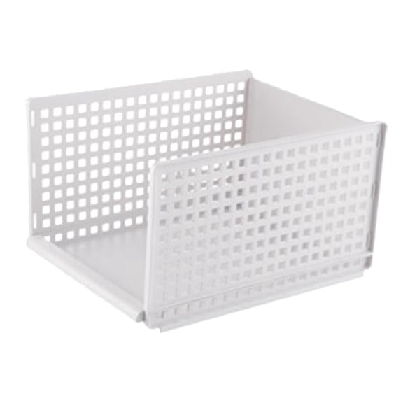 Storage Closet Organizer s Organizer Closet Cabinet Modular Book Shelf Organizing Storage Shelving - white, 42.5X33X25cm