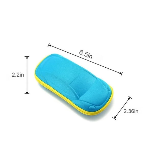 Storage Container Clearance! Single Pc Children's Car Shape Glasses Case Random Color