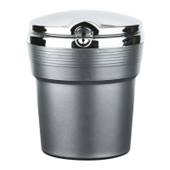 Storage Container, Ongmies Car Ashtray Cup Holder Led Portable Car Truck with Lid Suitable for Home Car Ashtray, Storage Containers, 1*Ashtray