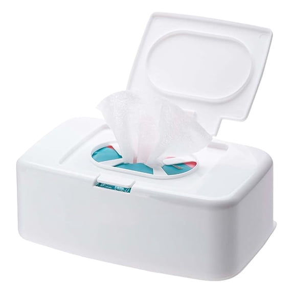 Storage Containers 2 Versatile Wipes Dispenser Holder for Baby and Adult Wet Wipes Use at Home Car and