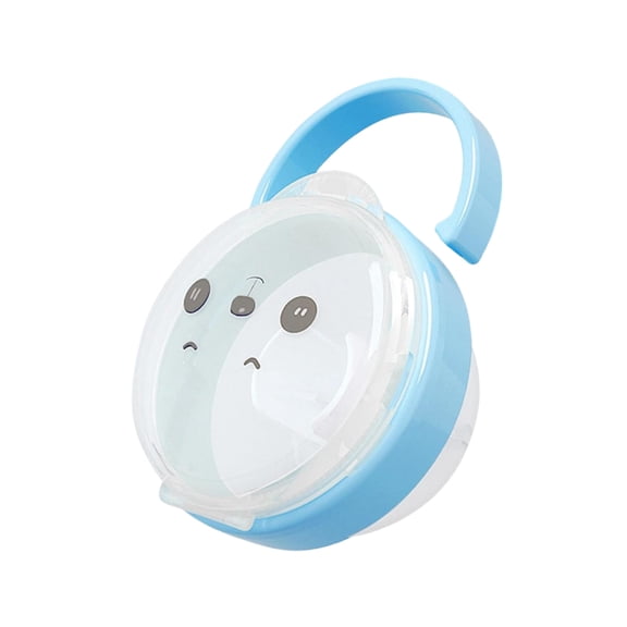 Baby Pacifier Storage Container Hygienic Portable for Clean and Organized Pacifier Keeping