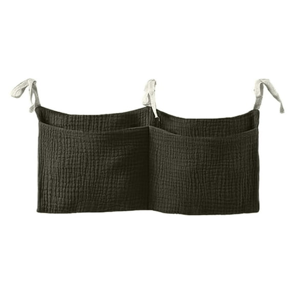 Storage Containers Bedside Hanging Bags Milk Bottle Bib Organizer for Crib Nappy Dormitory Bunk Baby Organizer Bag Nappy Storage Solution