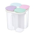 thumbnail image 1 of Storage Containers Cereal Sealed Jar With Compartment Food Grade Jar for Kitchen Organization and Food Preservation, 1 of 5