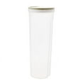thumbnail image 1 of Clear Tall Food Storage Container Airtight Spaghetti Pasta Holder Transparent Round Lid Locking Chopstick Organizer Kitchen Pantry, 1 of 9