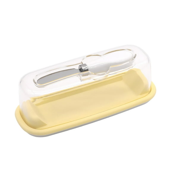 Airtight Kitchen Storage Container for Butter Cheese and Food Preservation with Secure Lid Refrigerator Organizer Dish
