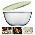 thumbnail image 1 of Storage Containers Large Glass Mixing Bowls with Lid Clear Serving Bowls for Kitchen Cooking Baking and Food Preparation Dishwasher, 1 of 8