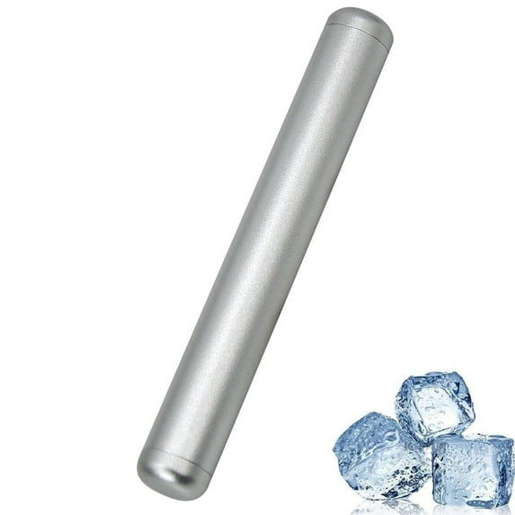 Storage Containers Portable Lightweight Bodice Chiller Tube Aluminum Flask Metal Corset Pipe Cold Packs for Women