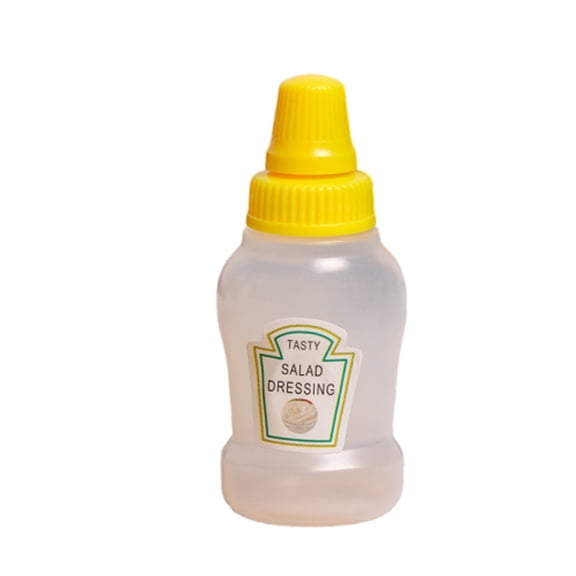 Storage Containers Portable Food Grade Bottle for Outdoor Use Thickened Packing Container for Seasonings and Liquids, D