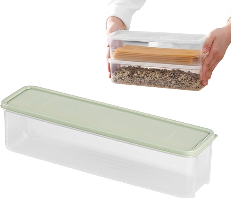 Storage & Crisper Boxes, 2025 New Spaghetti Container Storage with Lids ...