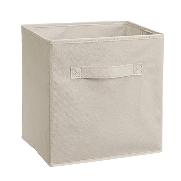 Storage Cubes Organizer with Handles for Closet Shelf and Drawer