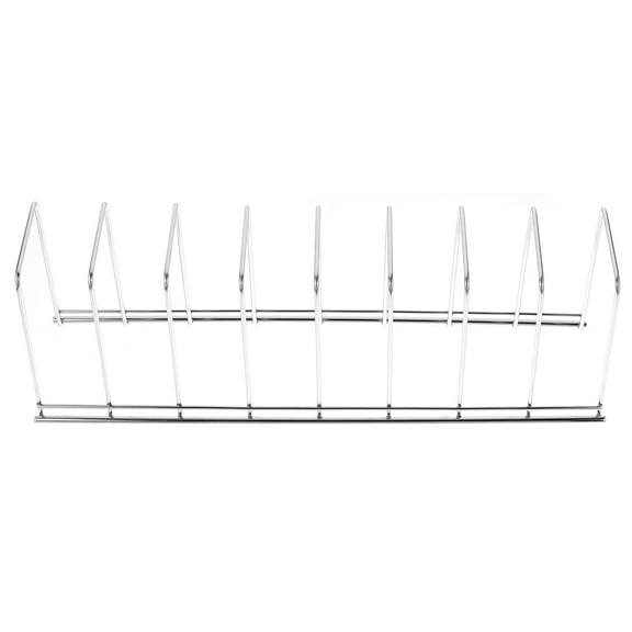 TABLZONE Silver Stainless Steel Dish Rack, Multifunctional Kitchen Organizer for Tableware and Pans