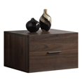 thumbnail image 1 of Storage Drawer with Wooden Frame and Grains Walnut Brown - Saltoro Sherpi, 1 of 5