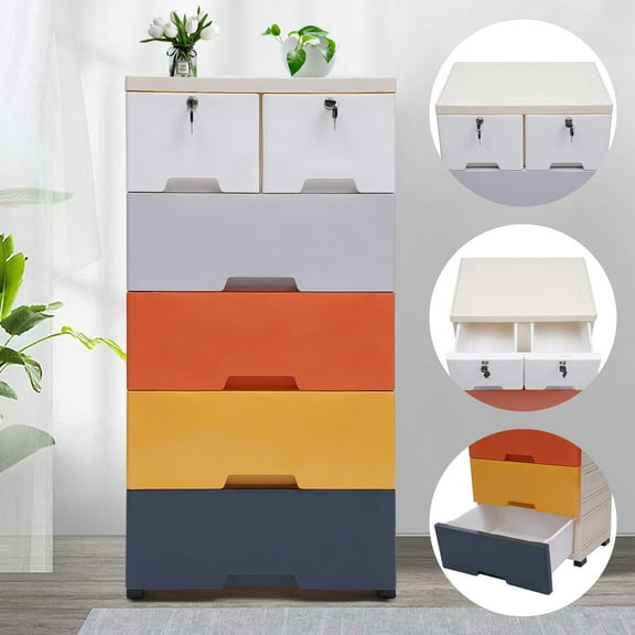 Storage Dresser Furniture Tall Chest Tower Organizer for Bedroom Hallway Entrywa