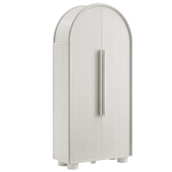 Storage Entry Cabinet , Gray, Wood, Living Dining Room Kitchen Cafe Bistro Hospitality Restaurant, Modern Contemporary, HB37985