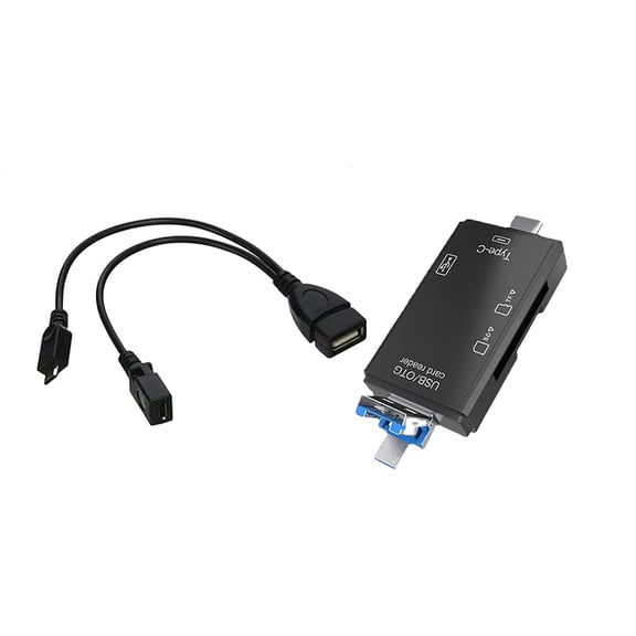 Storage Expansion Kit Compatible With Fire TV Stick,FireStick 4K,Replacement for Toshiba Samsung TV,3-in-1 SD Card Reader File Transfer OTG Cable for Firesticks,Media Devices,Micro SD