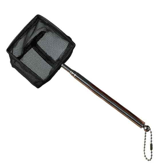 Storage Fishing Net for Home, Commercial Use Expandable Rod Stainless Steel Handle Long Retractable Handle